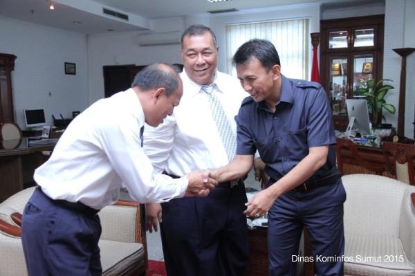 PT Taspen Serahkan Roadmap 2014-2029 ke Gubernur Sumut